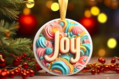 Text Large Text 3d Martzipan Sublimation PNG Product Image 3