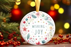 Wishing You Joy Type Treatment Sublimation PNG Product Image 3