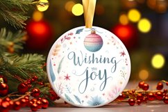 Wishing You Joy Type Treatment Sublimation PNG Product Image 3