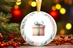 3D Gift Colorful Pastell Sublimation PNG Product Image 3