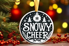Snowy Cheer SVG for Cricut Sublimation PNG Product Image 3