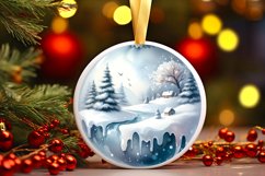 Melting Winter Scene Sublimation PNG Product Image 1