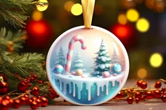 Colorfull Pastell Christmas Ornament Candies Product Image 1