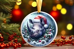 Detailed Christmas Candy Scene Sublimation PNG Product Image 1