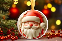 3D Santa with Melting Edges Product Image 3