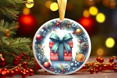 Colorful Gift Christmas Sublimation Clipart Product Image 2