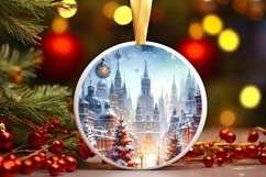 Winter Spain Scene Sublimation PNG Product Image 3