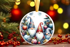Colorful Winter Gnomes Sublimation PNG Product Image 2