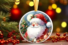 Santa Watercolor PNG Product Image 3
