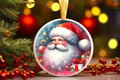 Santa Watercolor PNG Product Image 1