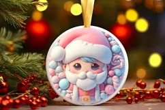 Santa's Boy 3D Sublimation PNG Product Image 3