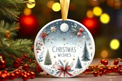 Christmas Wishes Sublimation PNG Product Image 3