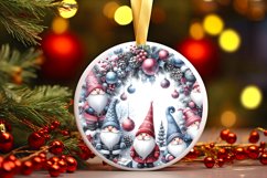 Winter Gnomes Round Ornament Product Image 3