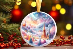 Melting Winter Scene Spain Sublimation PNG Product Image 1