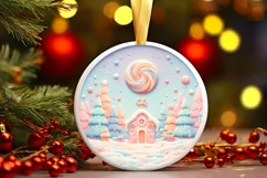 Detailed Molten Candy Scene PNG Product Image 2