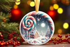 Detailed Molten Candy Scene PNG Product Image 2