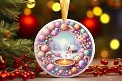 Detailed Molten Candy Scene PNG Product Image 2