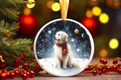 Watercolor Round Christmas PNG Product Image 3