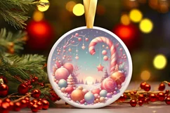 Pastell Molten Candy Christmas PNG Product Image 1