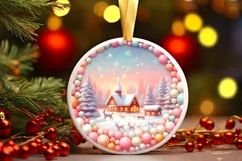 Pastell Molten Candy Christmas PNG Product Image 1