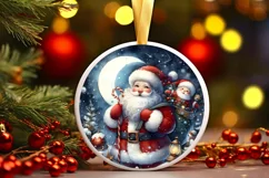 Santa Watercolor PNG Product Image 3