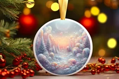 Detailed Christmas Scene Candy Image PNG Product Image 2