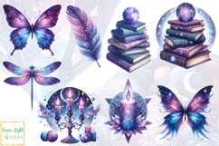 Celestial Galaxy Mystical Cosmic Clipart, Magical Graphics Product Image 2