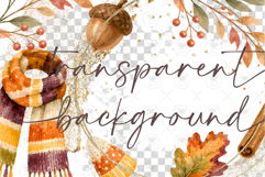 Cozy Fall Pumpkin Spice Clipart Product Image 2