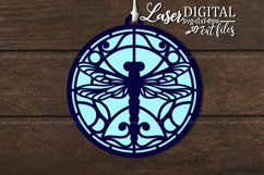 Dragonfly Suncatcher Ornament svg Product Image 2