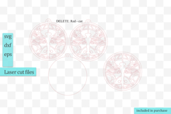 Dragonfly Suncatcher Ornament svg Product Image 3