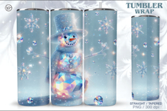 Christmas Tumbler Wrap 20 oz Product Image 1
