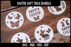 6 Easter Gift Tags SVGs bundle I Easter basket tags SVG Product Image 4