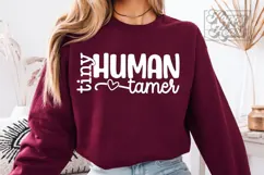 Tiny Human Tamer SVG PNG - Kindergarten Teacher Shirt Product Image 3