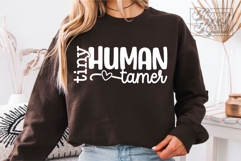 Tiny Human Tamer SVG PNG - Kindergarten Teacher Shirt Product Image 4