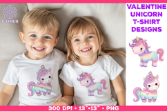 Cute Chibi Unicorn Clipart Design Product Image 1