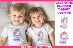 Cute Chibi Unicorn Clipart Design Product Image 1