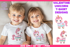 Cute Chibi Unicorn Clipart Design Product Image 1