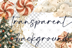 Vintage Christmas Clipart Product Image 2