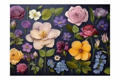 Flowers Vintage Book Herbarium Product Image 3