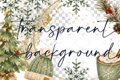 Christmas Woodland Clipart Product Image 2