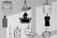 Candles glowforge, Candles engrave design, Candles laser cut Product Image 3