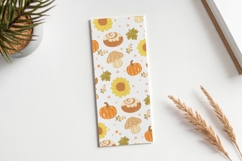 Cozy Autumn pumpkin and leaves pattern seamless Product Image 7