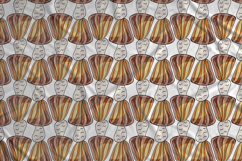 Seamless pattern with forest mushrooms. Fairy mushroom Product Image 2