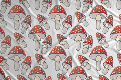 Seamless pattern for kitchen, restaurant or shop. Amanitas Product Image 2