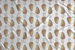 Seamless pattern with forest mushrooms. Illustration Product Image 2