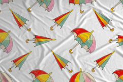 Seamless pattern with umbrellas. Can be used for fabric Product Image 2