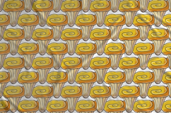 Seamless pattern with forest mushrooms. Illustration Product Image 2