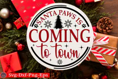 Christmas Round sign Svg holiday quotes Svg design Christmas Product Image 1