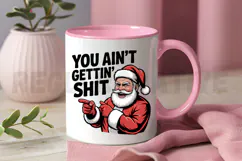 Funny Christmas PNG, Retro Santa Claus Sublimation PNG Product Image 3