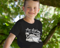2026 Family Cruise Vacation Shirt, Aw ship its a family trip Product Image 3